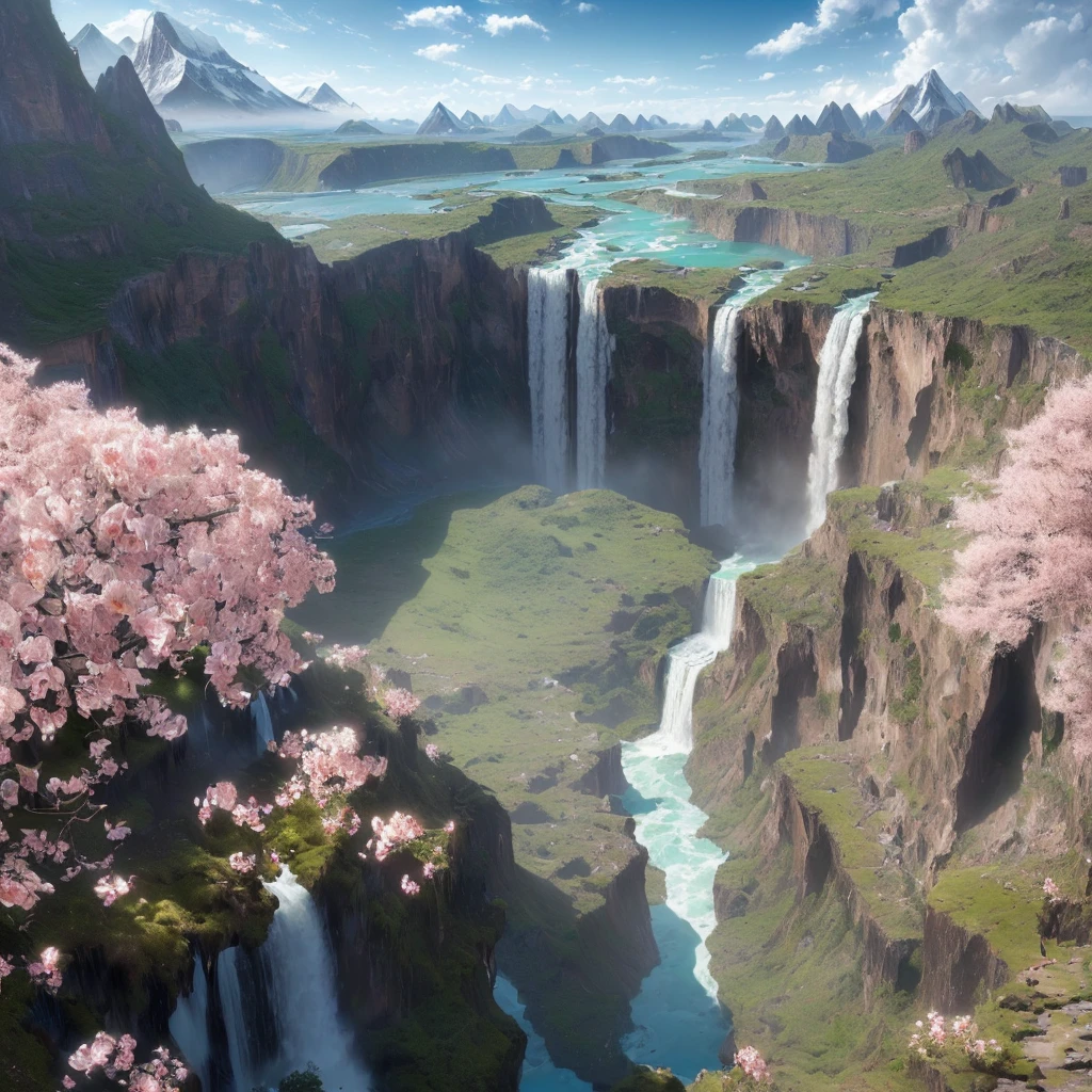 extremely high-resolution details, photographic, realism pushed to extreme, incredibly lifelike, highest quality, masterpiece, (unRealistic, photoRealistic), Dreamy and imaginary landscapes , epic scenes,very bright day , (Fantasy, Unsurreal landscapes, Super detailed, (Flying futuristic steel Castles , Floating Islands in the Sky) , Intense lightning, ,very huge waves in the Lake,the sky reflected on the lake surface, Reflections , (((roses and orchids gardens , bright day light, pink and blue clouds, waterfalls in the sky, realistic style))), Hyperrealistic drawing , burning futuristic skyscrapers, ,timeless realms, very huge crazy waves with silver surface reflections, sharp focus, (close-up), (bright tones ), (deep blue tone),((( realistic, Hyperrealism, vivid colours , landscapes , alien nature , ((science fiction themes)), ((mountains and abyss)) , ((water resources and waterfalls)) , brilliant images , dramatic, highly detailed