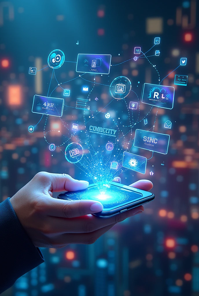 Image that shows that it is a social network that talks about curiosity, technology and Smartwatch