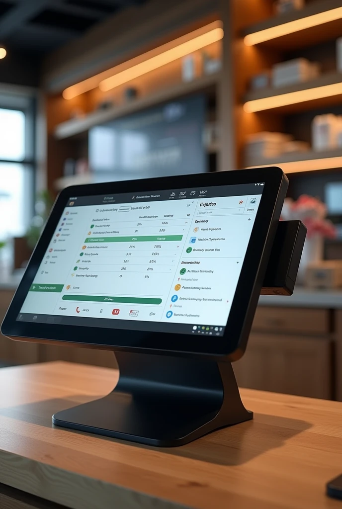 point of sale with control system