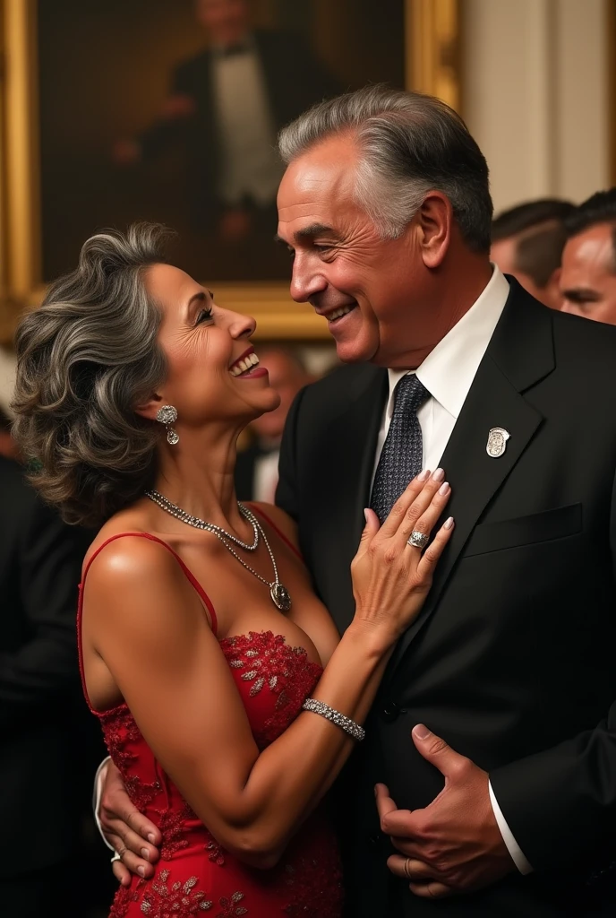 President Lula having sex with President Bolsonaro in the 69 position