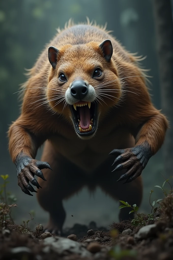 angry agouti full of hate