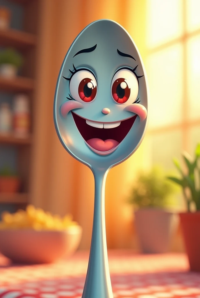 Make a happy spoon