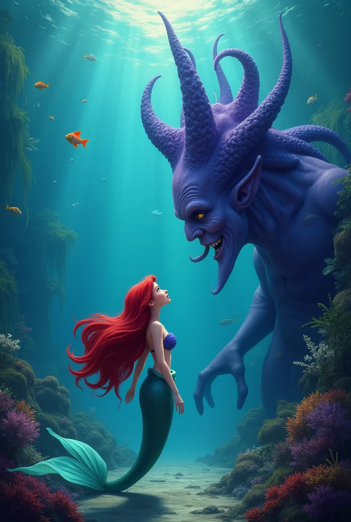 Mila kunis and Alex borstein as Ariel and Ursula