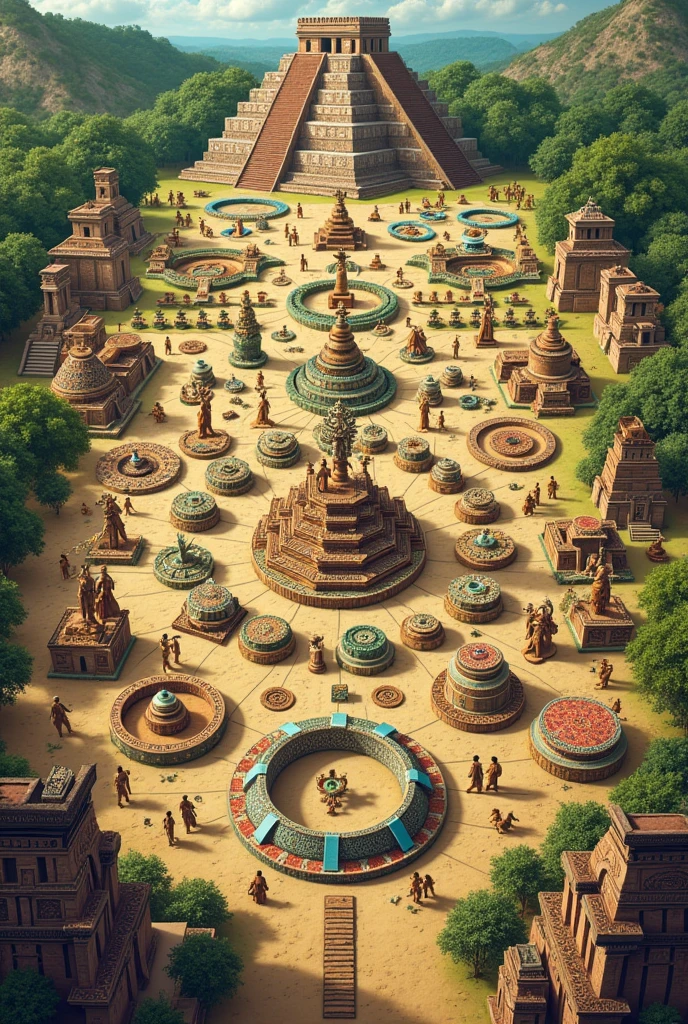 Make a mind map of the Mayans