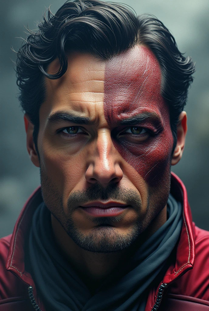 Equal parts face of 4 avengers justice league 