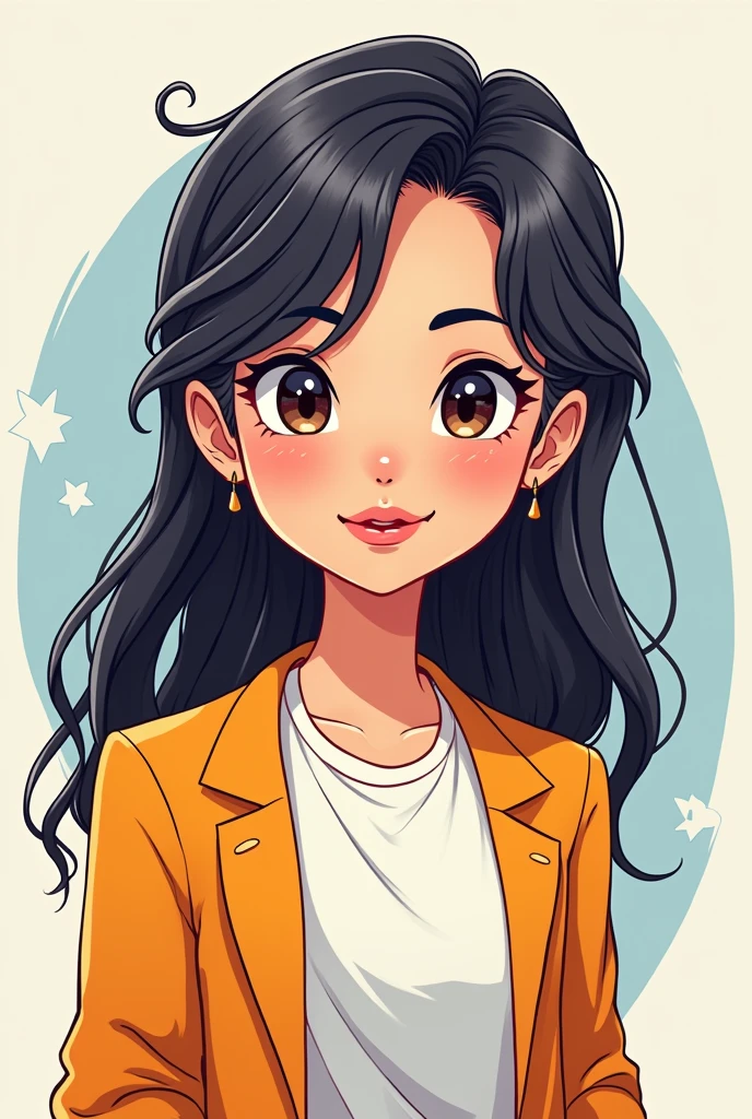 I am looking for an illustration of a very hot person with the following style: drawing style: Modern and vector, with smooth, clean lines, and vibrant colors. Cartoonish but realistic. Color: Using a palette of bright and contrasting colors that are pleasant and eye-catching. FORMAT: Illustrations arranged in a book or manual style. This illustration is intended for a guidance and training manual, so it must be clear, accessible and visually appealing."