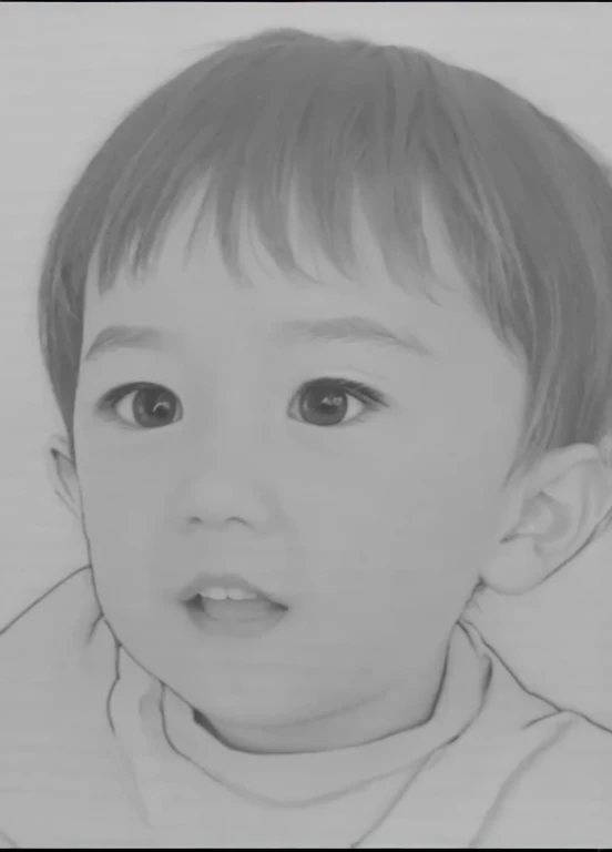 Realistic color photography style、Smiling emphasizes nasolabial folds. Make the chin a little thinner and accentuate the nasolabial folds.、moreカラー写真っぽくしたい..............。 , Xu々To、Clearly visible、鼻から口Toかけての深いほうれい線を強調します、Generate left and right dimples、Show me your beautiful smile.。Make your eyes look cute with double eyelids.Please make it live action.。口の周りToケチャップがたくさんついています、To-sai Sticking out your lower lip、Looking up and making a funny face。Make them laugh。more、more、more、Remove the nozzle above the nose to create a clean image.。