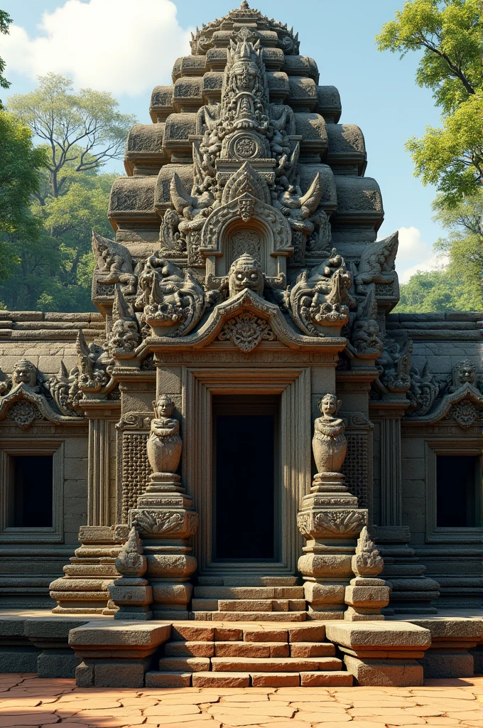 Banteay Srei temple art hd 