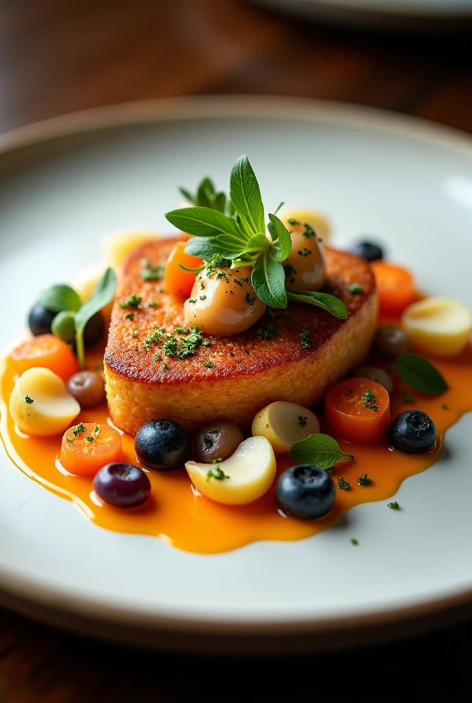 Make a plate that won the mastercheff