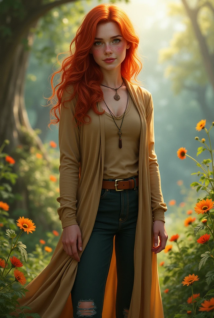 Gina Weasley nua, Whole body