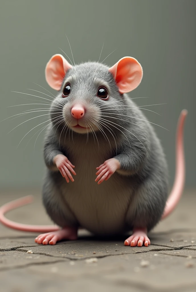 a realistic rat
