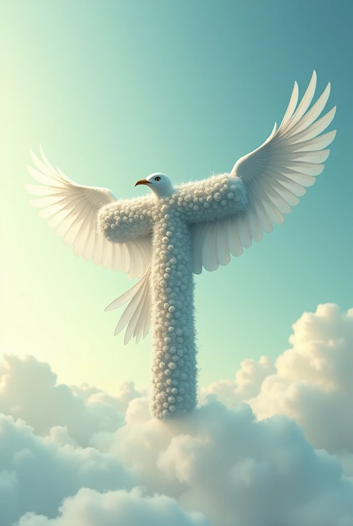 T shaped like a bird