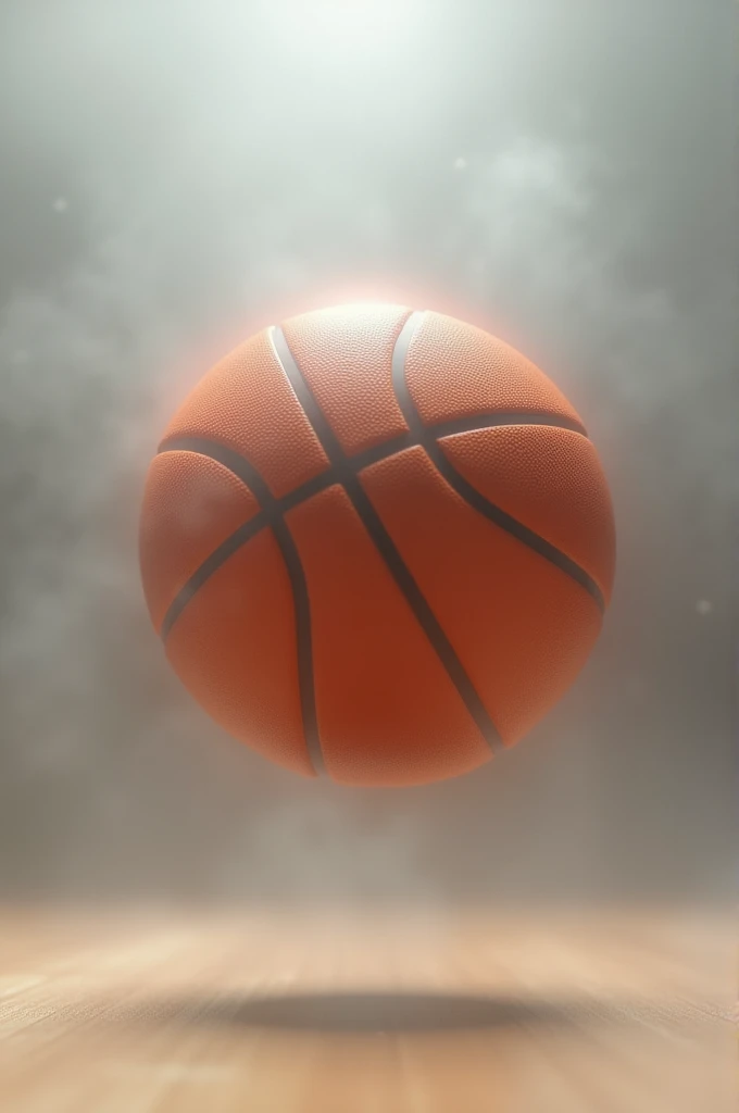 Create a blurred basketball