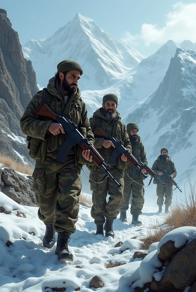 PKK They Wear Shalwar in the Mountains and They Walk around with Kalashnikovs in Their Hands in the Mountains