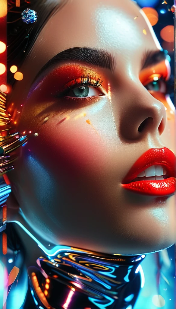 Hyper realistic dynamic vision, sharp clean image and UHD 16K} Joy Dosch