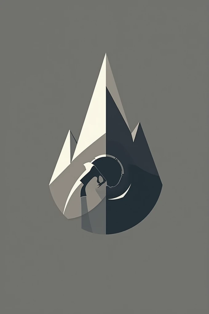 noma bar style logo for Pinnacle gas statiom
