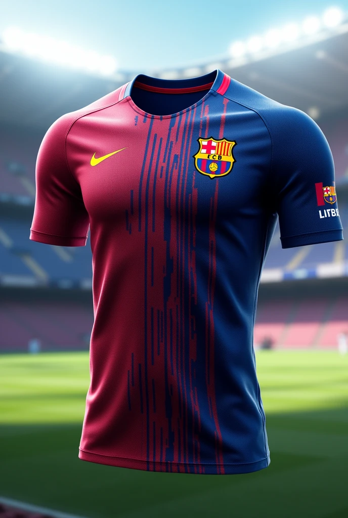 shirt that Barcelona will wear in 2025 alternative