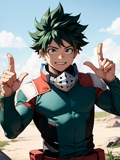 (best quality), (masterpiece), (realistic,) (photo-realistic), ultra-detailed,
1boy,male focus,,izuku midoriya, cool pose, , superhero outfit, , smile, stylish pose ,sakura background 
