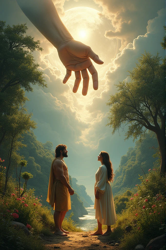 Garden of Eden and the Hand of God