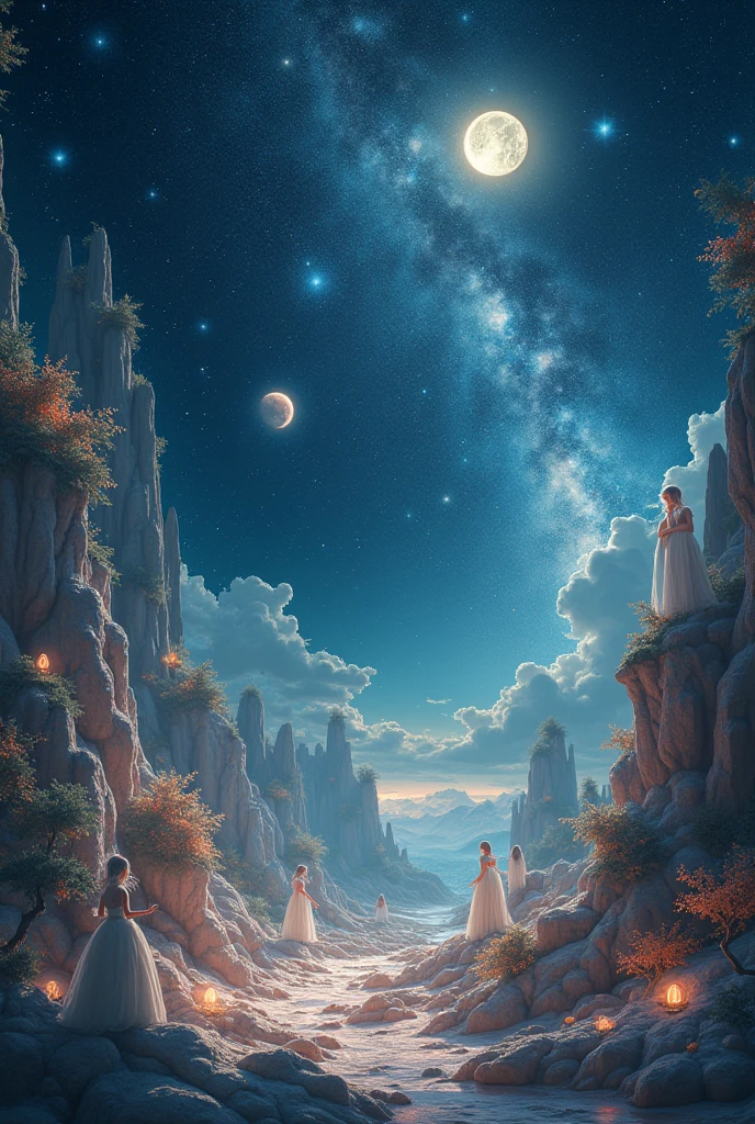 A World of Wishes with space in the background