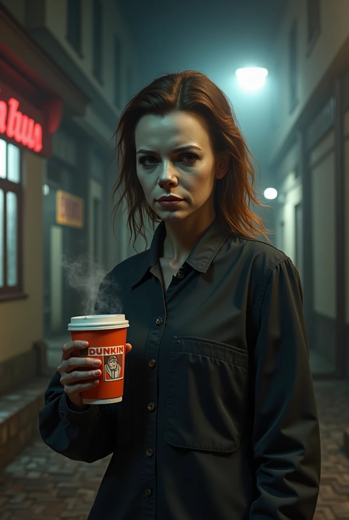 Bartender of skin brunette of tragedy branca
