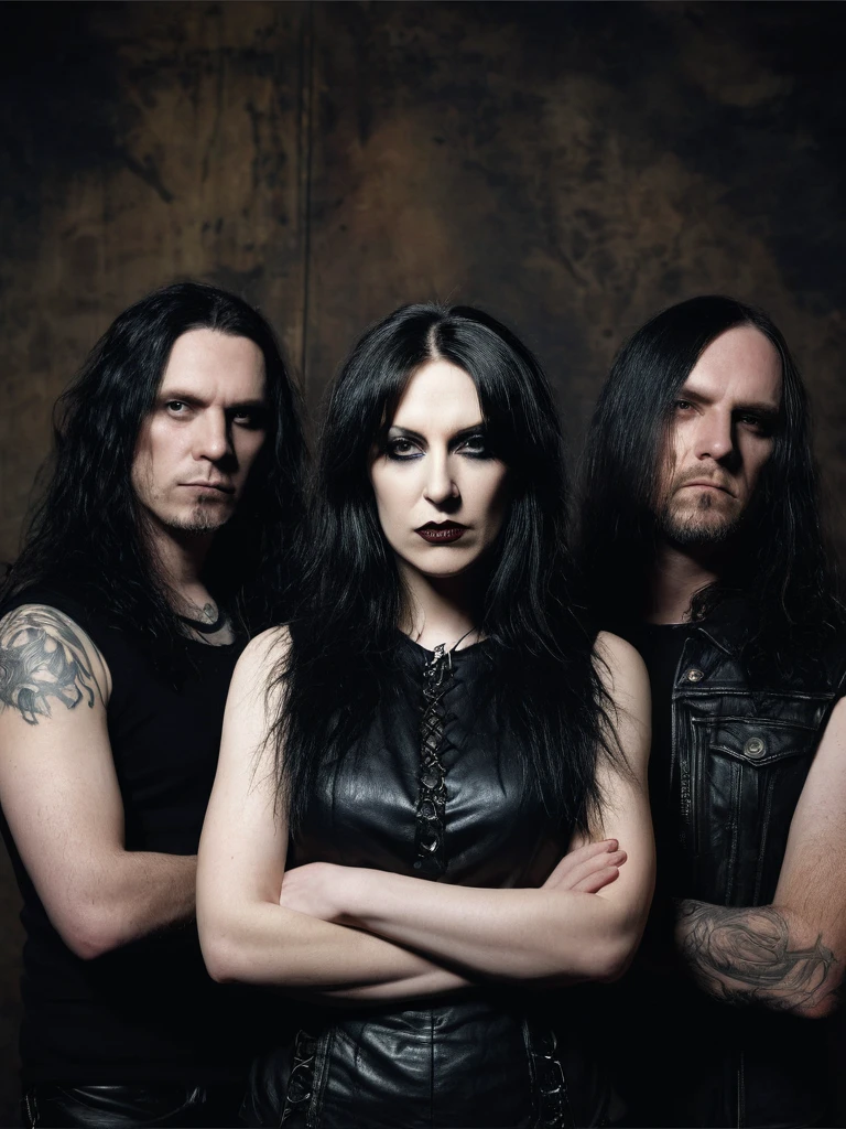 Band members doom metal melancholic female vocalist atmospherics male vocalist  posers 