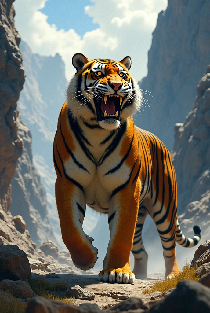 A winning tiger 