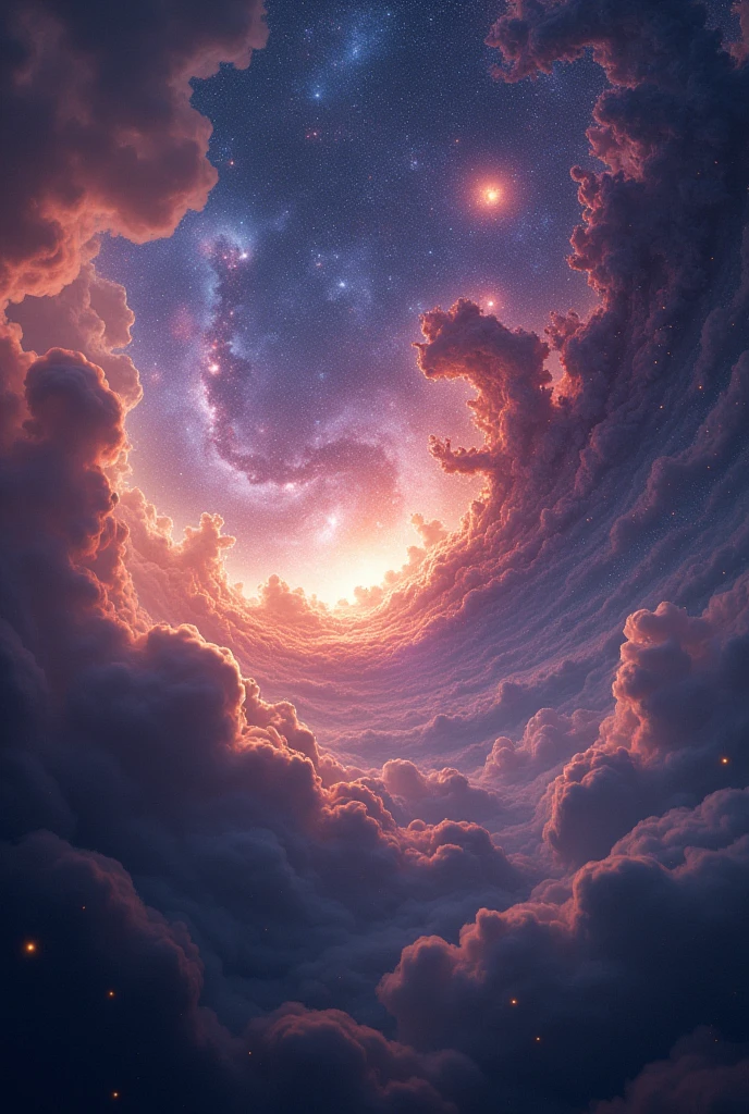 Create anothe image of a universe to put it as a background