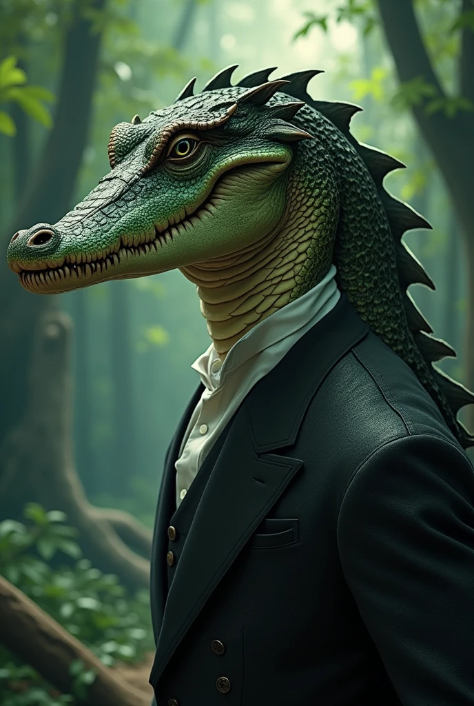 aligaror hybrid human handsome men anime
Make him a little more human