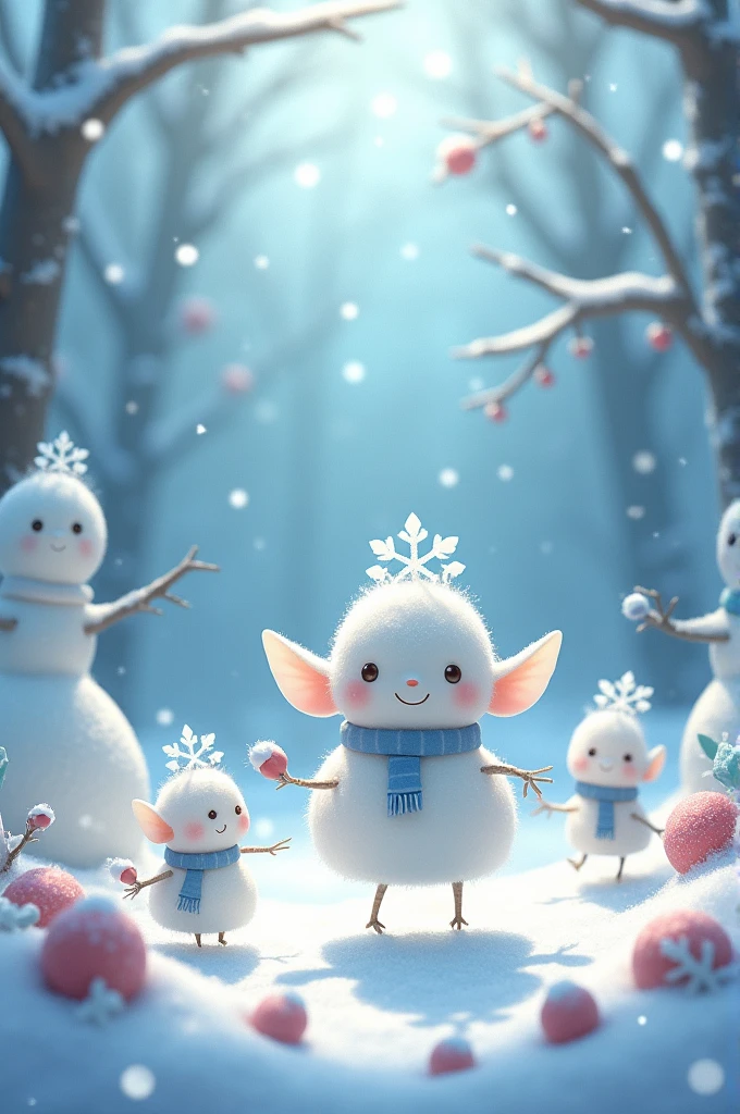 Snow diet sprites for game