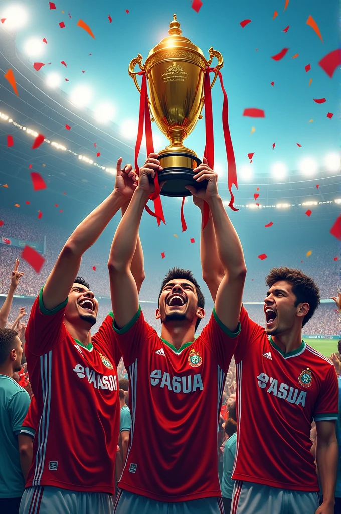 Create Fluminense's Libertadores Cup.