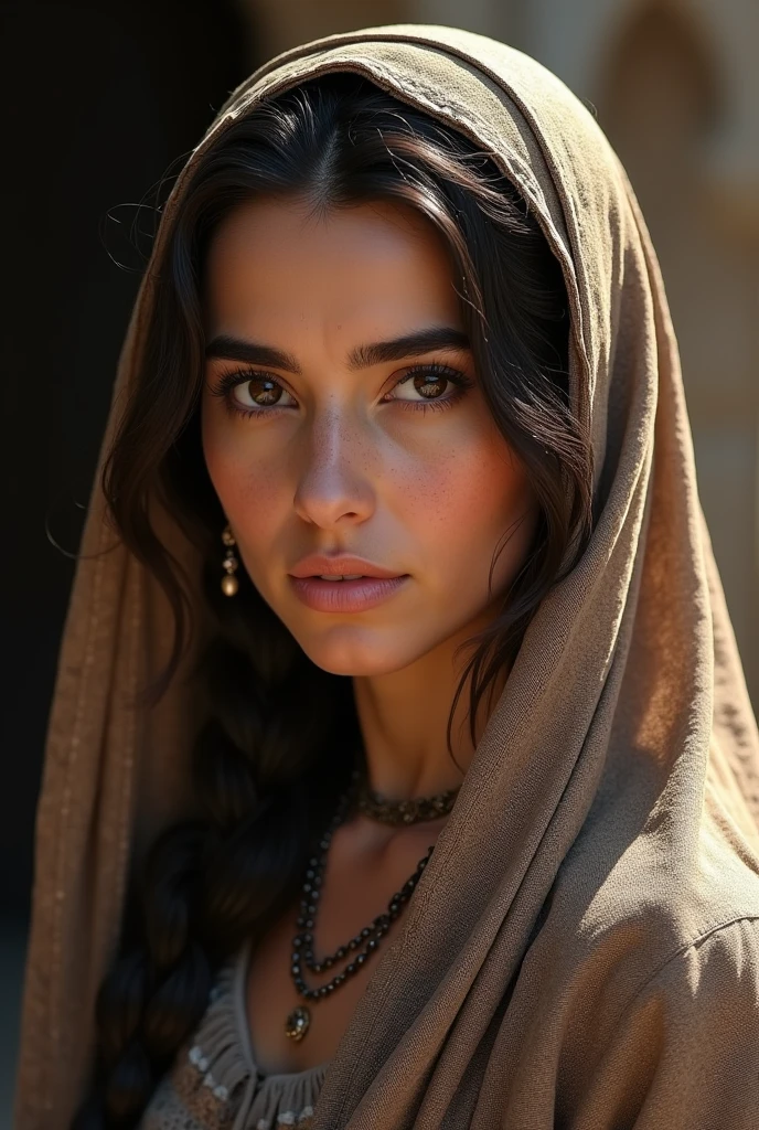 Women hijab kabyle visage