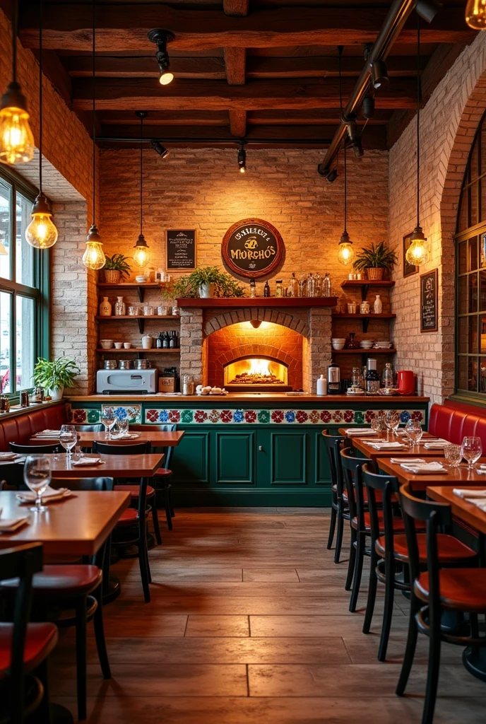 A pizza restaurant that's called Morcho's