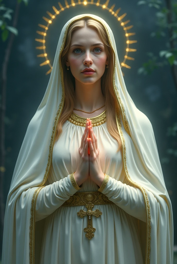 ((Cinematic photo of a beautiful and (((VIRGIN MARY OF ROSARY. .  Art by: JOAQUIN SOROLLA, THE GRECO, WILLIAM  ADOLPHE  BOUGUEREAU))) in full Colors. full body. Hello poster, Noah Bradley, Luis Royo, Tuomas Korpi, Neil Blevins,  screen print, pastel colors, cinematic, elegant, intricate, 8k, trending on artstation, concept art, sharp focus, illustration, hyper), (Beautifully Color Graded), Unparalleled Quality,, Hard Surface Modeling), American Tonalist, Expression of Determination, (Iridescent), CANON-Eos-C300-ƒ4-15mm, Colorful, Surrealist Surprise), Infrared Unseen, (Impressionist Oil Art), Victorian Elegance, Elegant Perfectionism), Beautiful, (Moonlit Shadows) Post-processing, Photographed by a Nikon Z7 II Camera