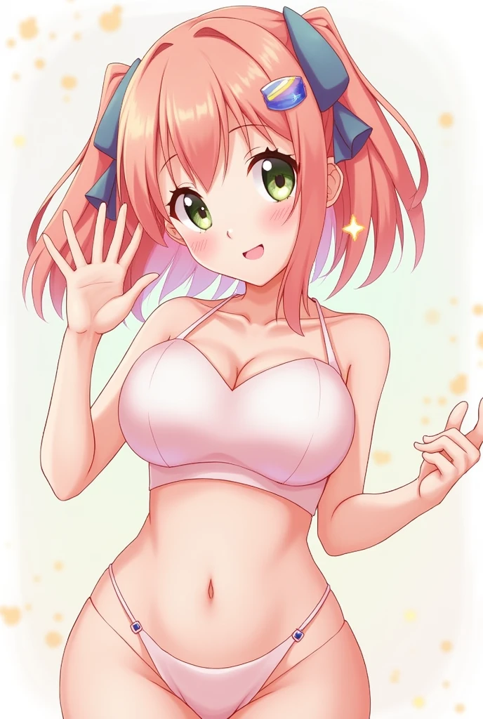 cute anime girl big boobs