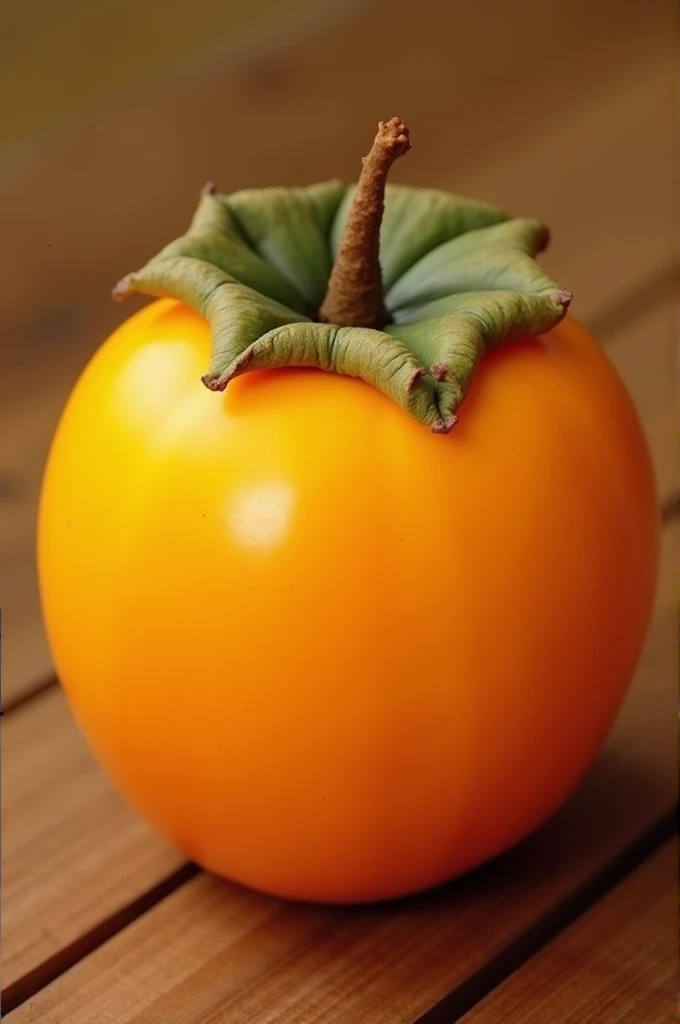 curious fruit is the "khaki". Its rind can range from yellow to deep orange and has a smooth, shiny texture.. When it is ripe, o khaki tem uma polpa doce e gelatinosa que lembra a textura de um pudim, with a flavor that combines notes of honey and spices.