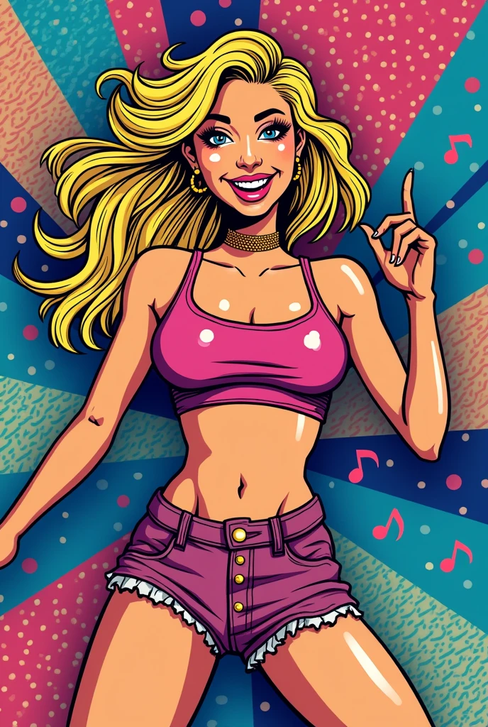 make a logo that says "girls just wanna have fun" from the song by Cindi Lauper and that represents the song