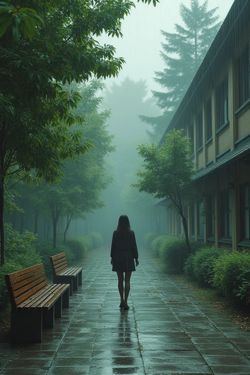 The row of stone benches Green trees in the corner of the school yard That corridor Gradually far away from your footsteps Dear friend I engrave in my heart The pink dreams Days and months of waiting The autograph book Before I could write it down, it was already wet The red flower branch I didn't have time to hand over That memory In the rainy afternoon after school The two of us went together Why do I feel so nostalgic So much love in me comes back A glimpse of the old school I heard the time shuttle passing I heard the fluttering in my heart of a time Looking for the steps of the old days Wet in the rain, where are you anymore Who loves, who knows, who is angry Sadness of the fallen phoenix wings When I waited for someone who didn't come Let today be endlessly nostalgic Picking up the yellow leaves of apricots Once upon a time, a poetic love The autograph book Before I could write it down, it was already wet The red flower branch I didn't have time to hand over That memory In the rainy afternoon after school The two of us went together Why do I feel so nostalgic So much love in me comes back A glimpse of the old school I heard the time shuttle passing I heard the fluttering in my heart of a time Looking for the steps of the old days Wet in the rain, where are you anymore Who loves, who knows, who is angry Sadness of the fallen phoenix wings When I waited for someone who didn't come Let today be endlessly nostalgic Nostalgia Picking up yellow apricot leaves Once upon a time, a poetic love affair All the love in me returns A glimpse of the old school I heard the passing of time I heard the fluttering of my heart I searched for the steps of the past Wet in the rain, where are you anymore Who loves, who knows, who is angry and resentful Sadness of the fallen phoenix wings When I wait for someone who doesn't come Let today be endlessly nostalgic Picking up yellow apricot leaves Once upon a time, a poetic love affair Let today be endlessly nostalgic Picking up yellow apricot leaves Once upon a time, a poetic love affair
