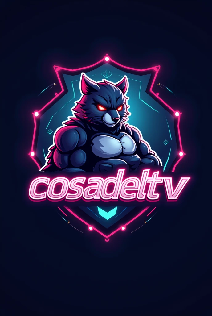 I want a gaming streamer logo my name is CosadelTV