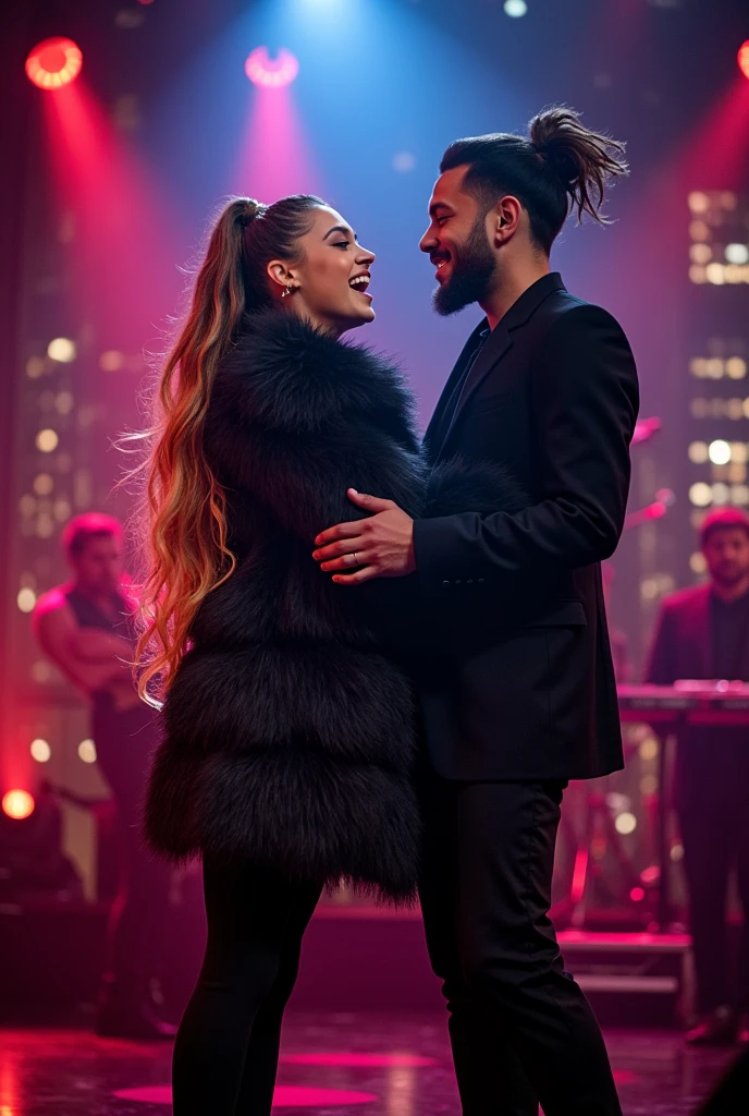 Ariana grande and the weeknd on jimmy fallon show