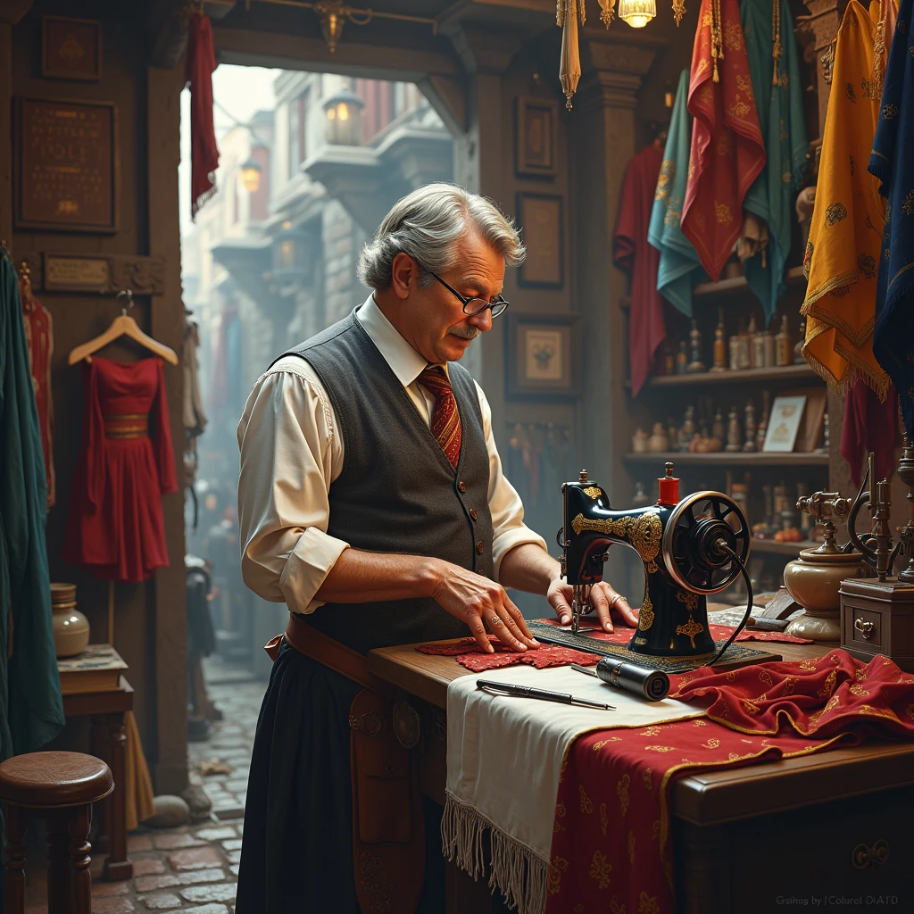 A top-notch but talkative tailor、Dungeons&Dragons