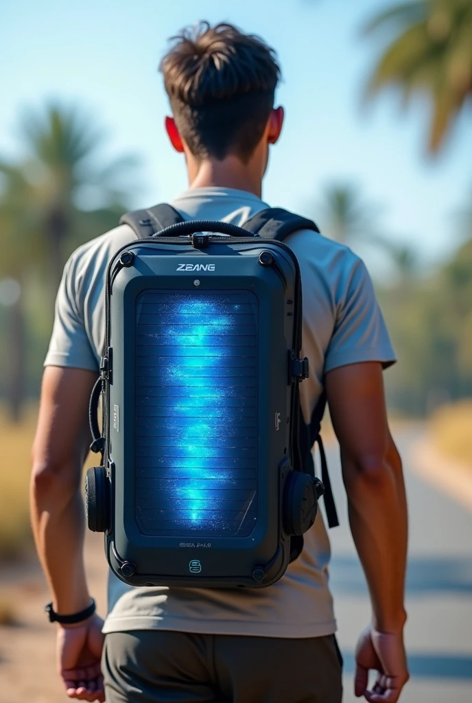 Cooling cycle of backpack air conditioning equipment