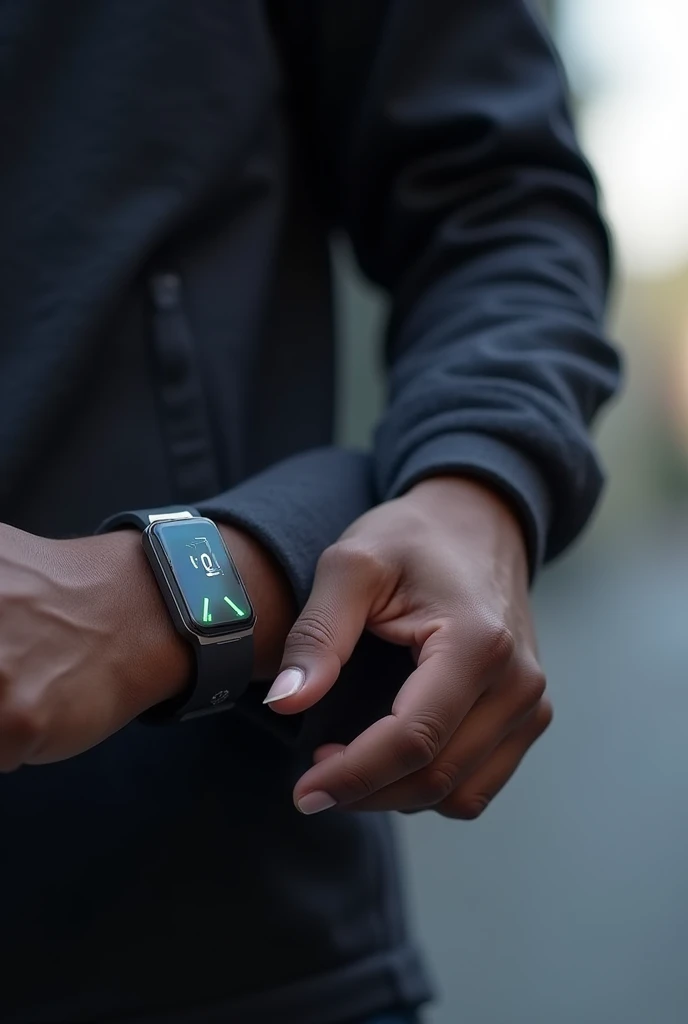 it?: a smart bracelet that generates energy from the movement of the body and could also have compatibility with assistants such as the Google Assistant or Siri, for voice control.