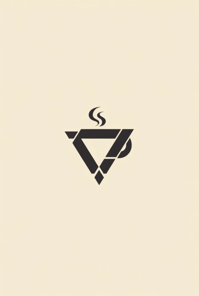 Technology logo, for cofee, ETW text cendekia coffee
