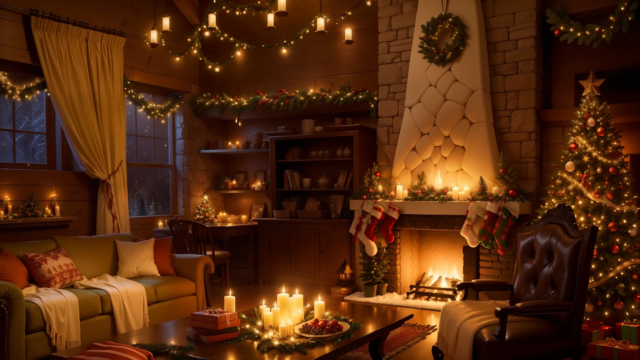 Cozy Christmas Ambience