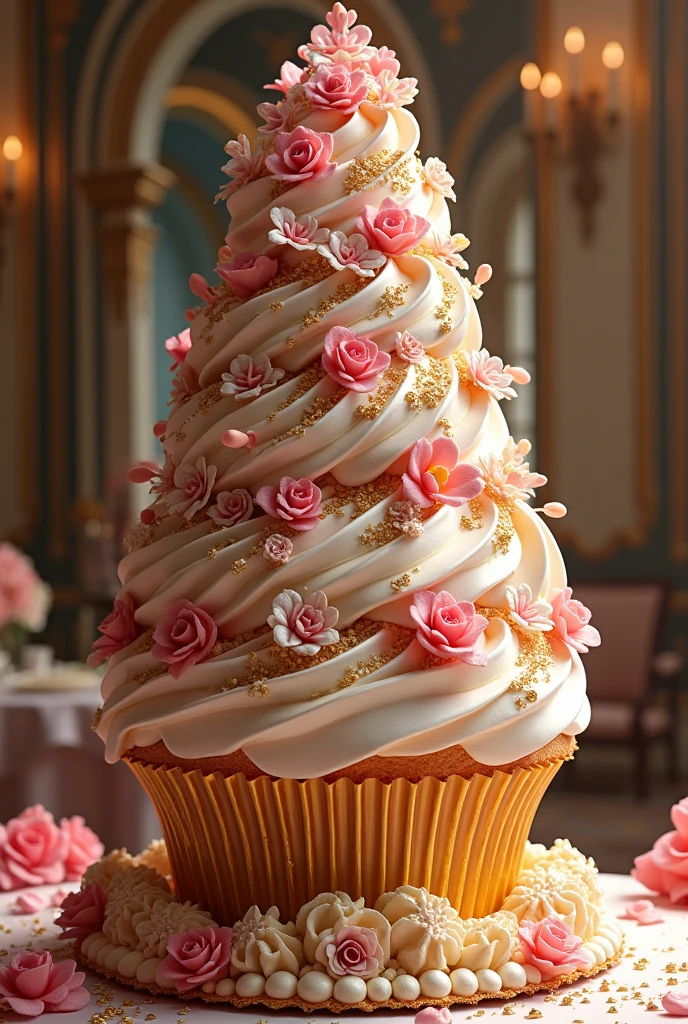 Extravagant cupcake