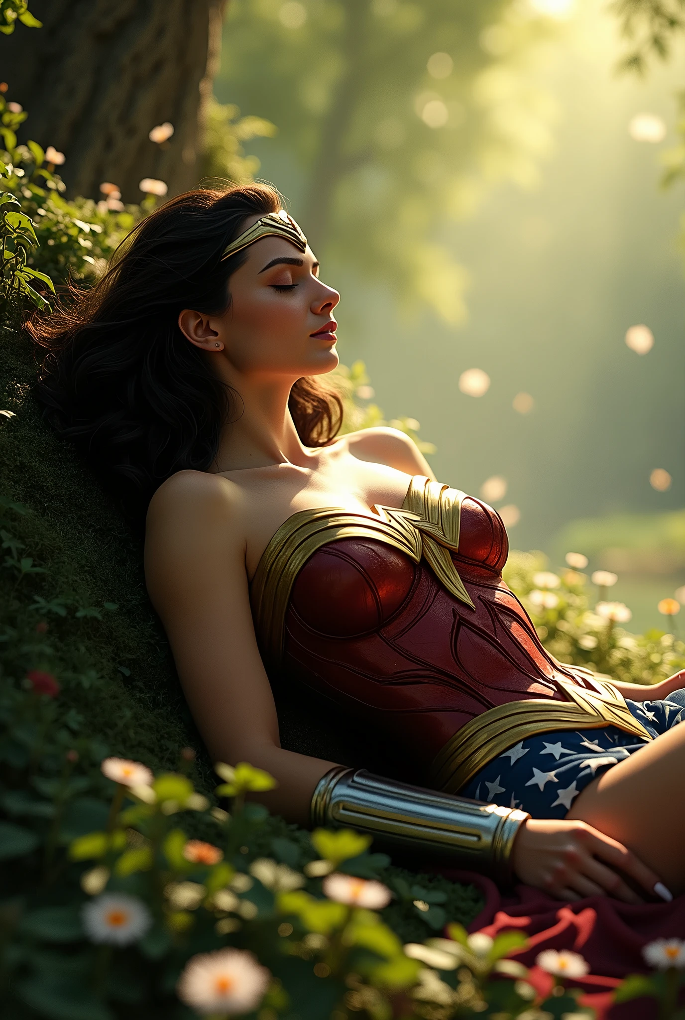Wonder Woman sleep

