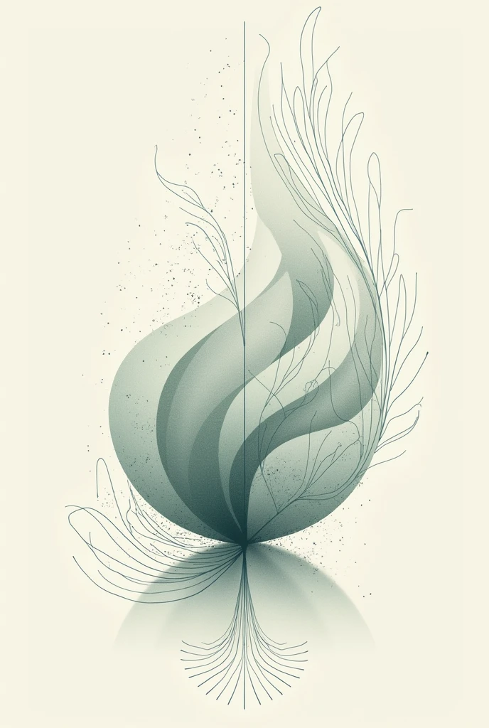 Create an image with subtle designs that is not a landscape related to environmental care