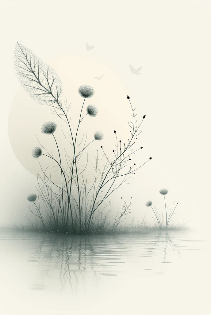 Create an image with subtle designs that is not a landscape related to environmental care