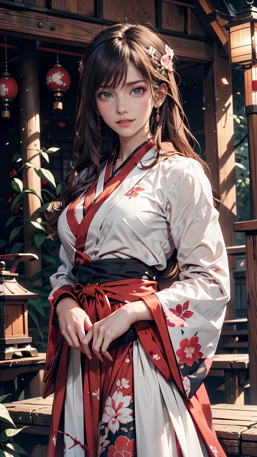 (1 person:1.2), alone, Hime Cut,Traditional clothing of Japan, Red eyes,cartoon style, Joe Fenton, Expressionless black and white photo, camp, Undeserved, Bite, envy, Gust (Lovecraft),Calm, A kind smile, Wayne Barlow,, in gochuumon wa usagi desu ka? style, nostalgic